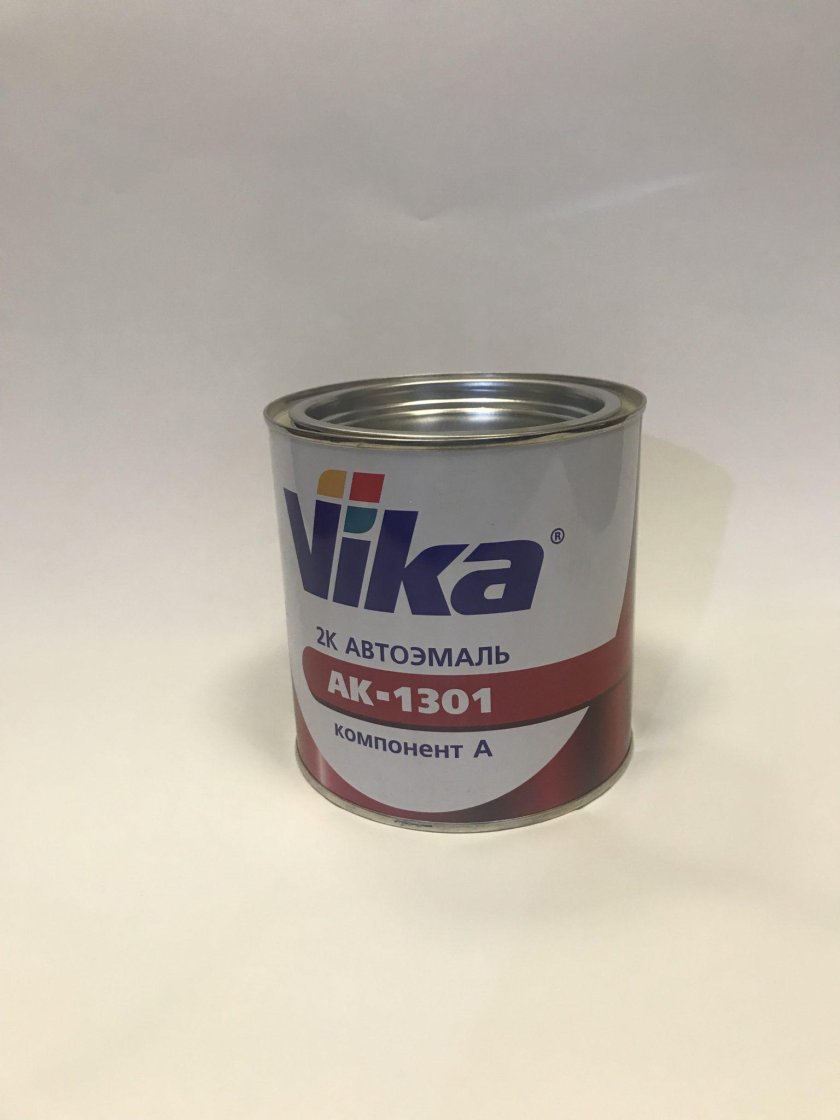 Краска "Vika" AK-1301 040 белая Тойота (850 г)