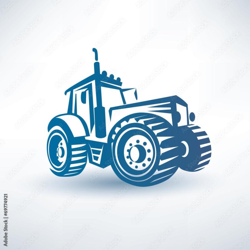 Значок трактора МТЗ