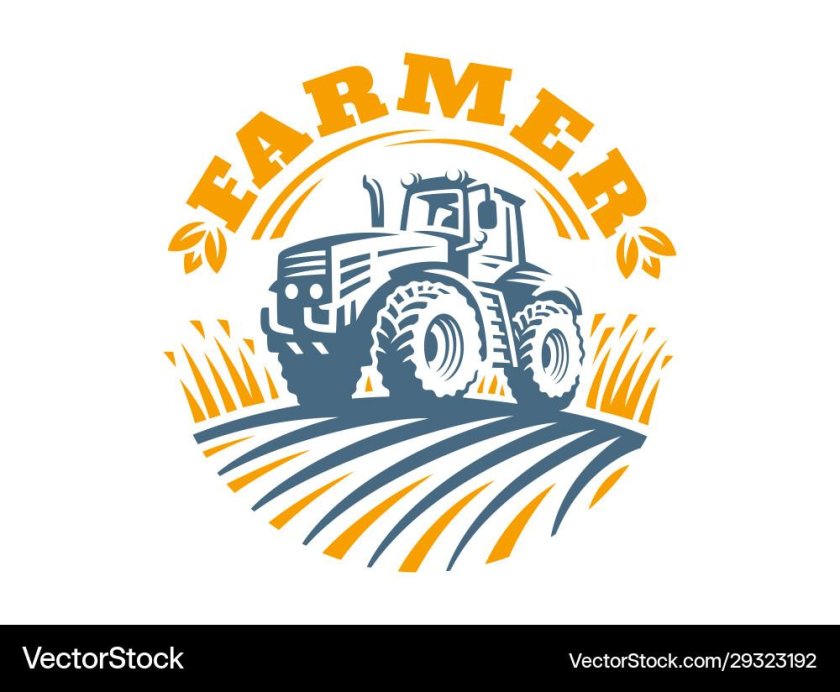 Трактор эмблема