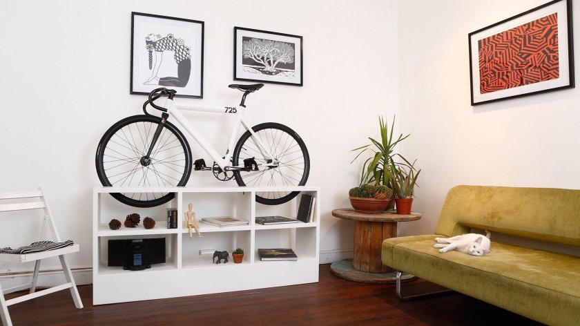 Велосипед в интерьере