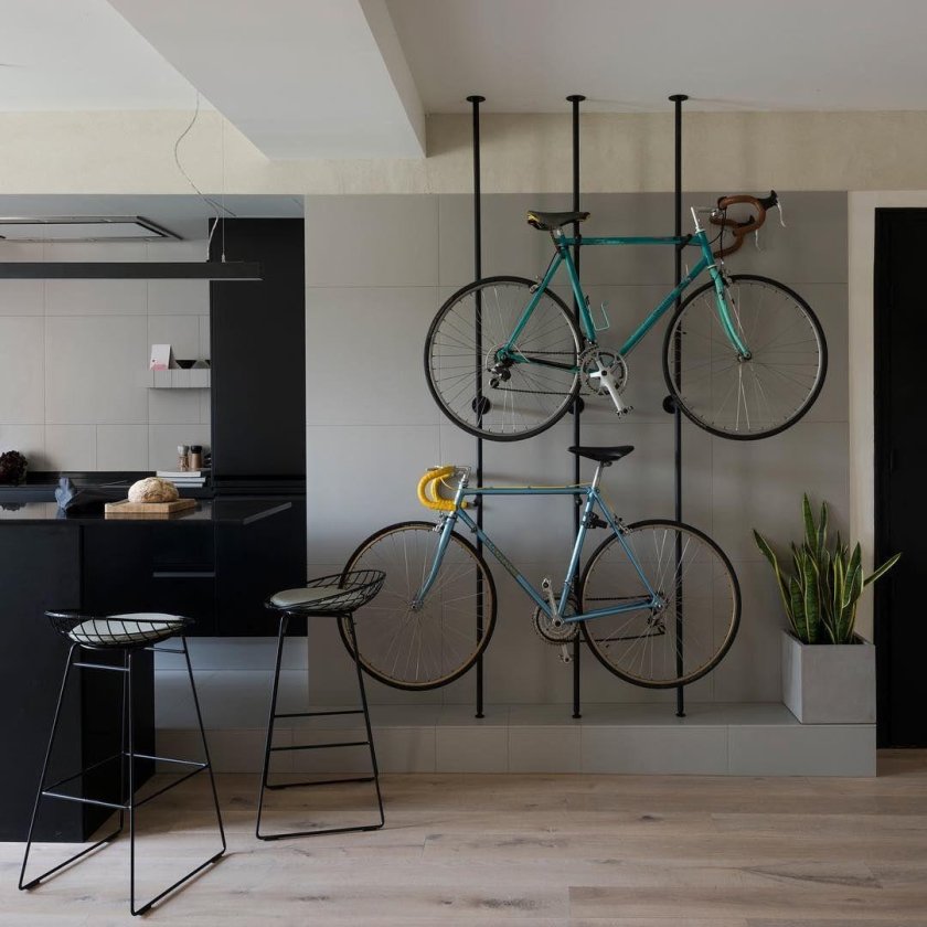 Велосипед в интерьере