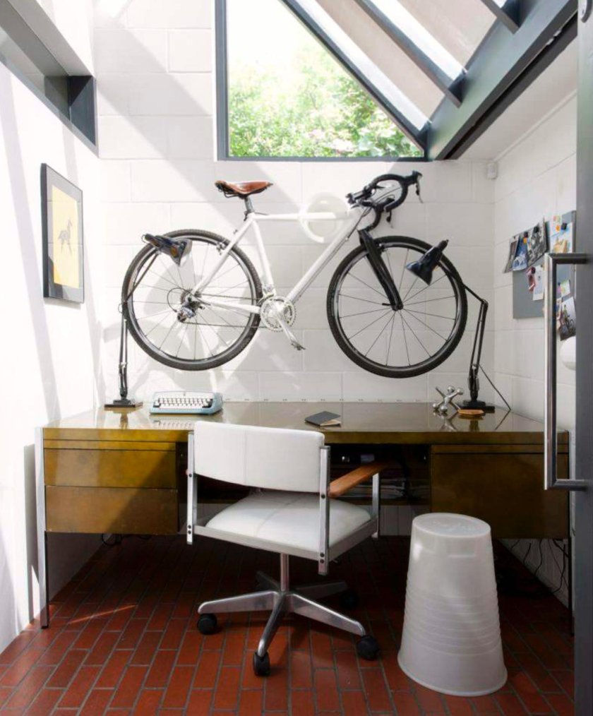 Велосипед в интерьере