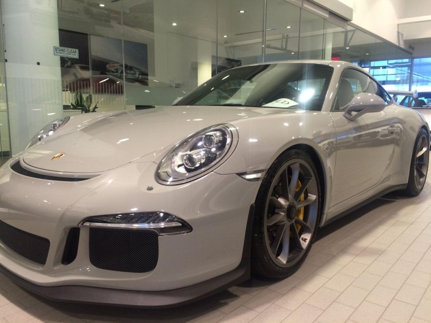 Порше 911 цвета кузова