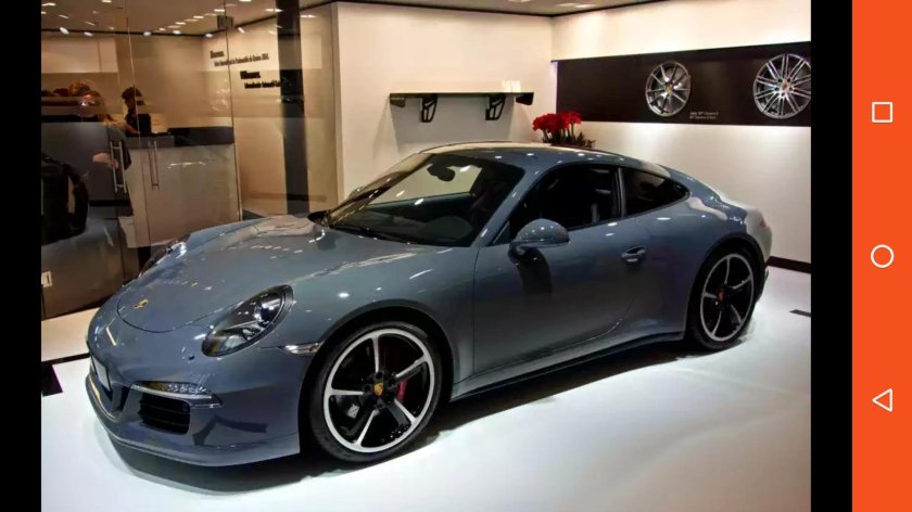 Порше 911 серый матовый