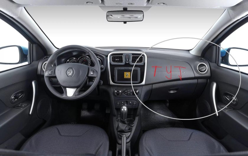 Рено Сандеро 2 салон