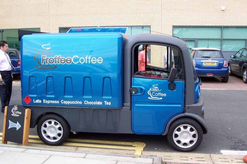 Электромобиль фургон