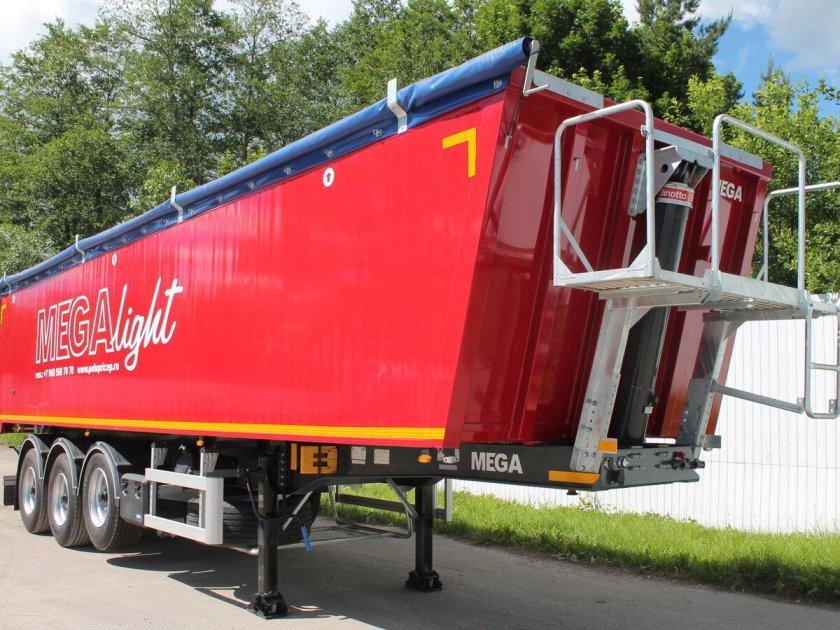 Полуприцеп мега самосвальный
