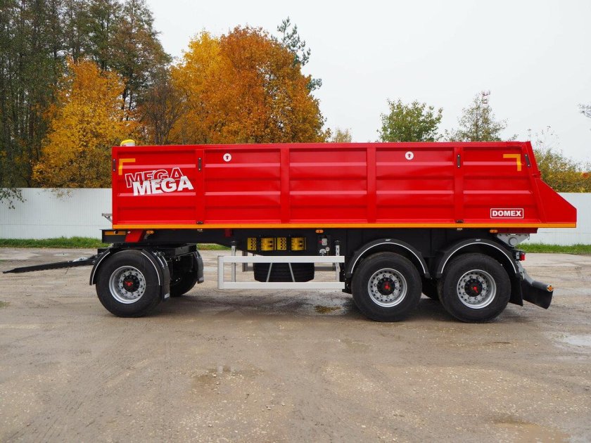 Мега прицеп самосвальный