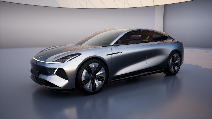 Skywell электромобиль сидан