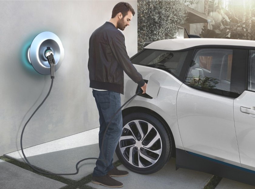 BMW i3 зарядка