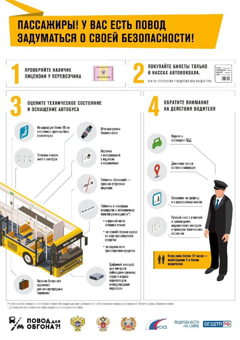 Памятка пассажира