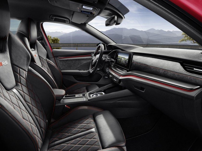 Skoda Octavia 2021 салон