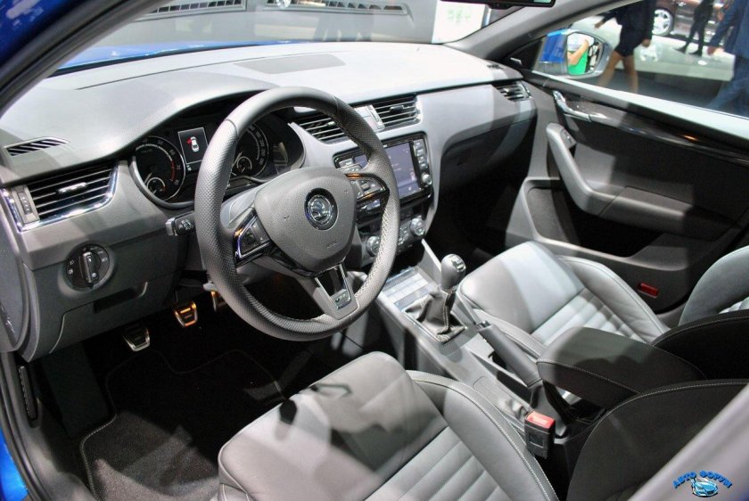Octavia 2014 салон