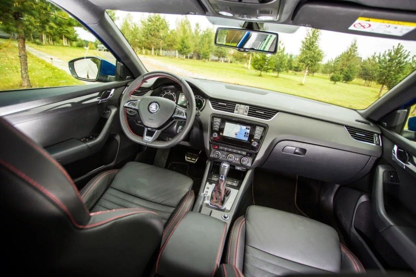 Octavia a8 салон