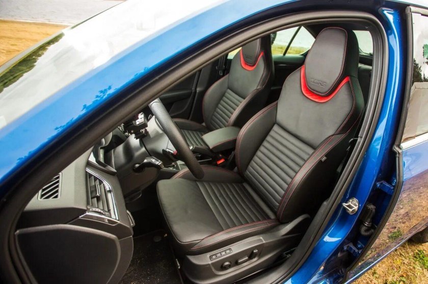 Спортивные сиденья Шкода Рапид 2020