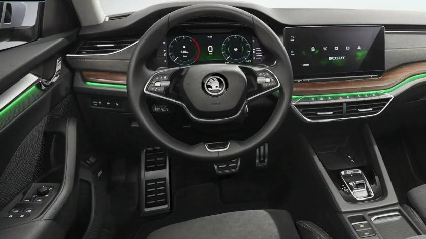 Škoda Octavia 2021 салон