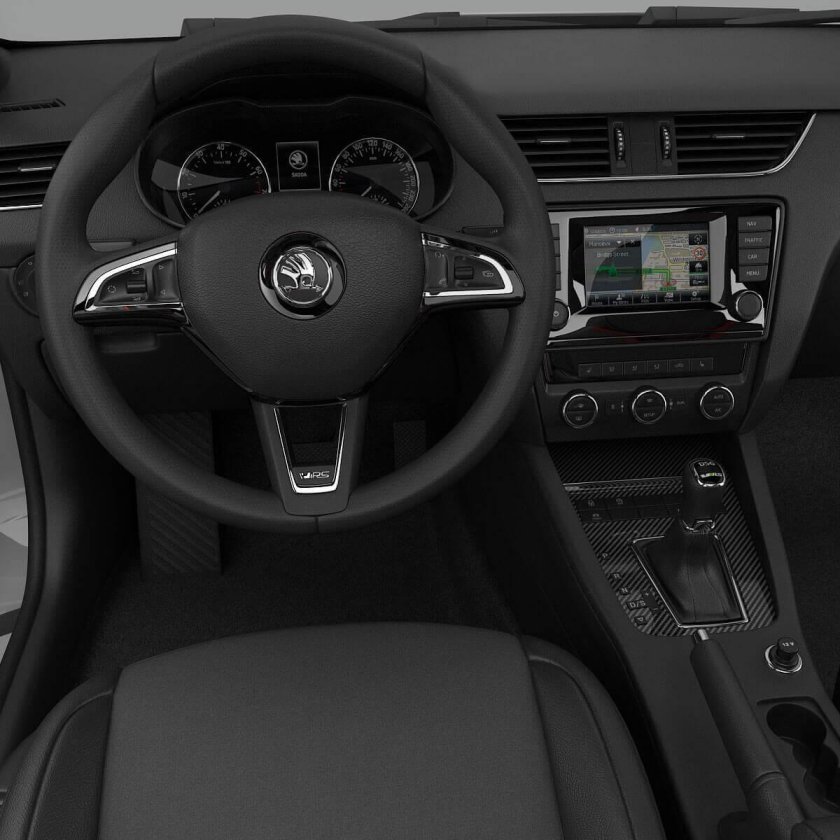 Octavia RS 2014 салон