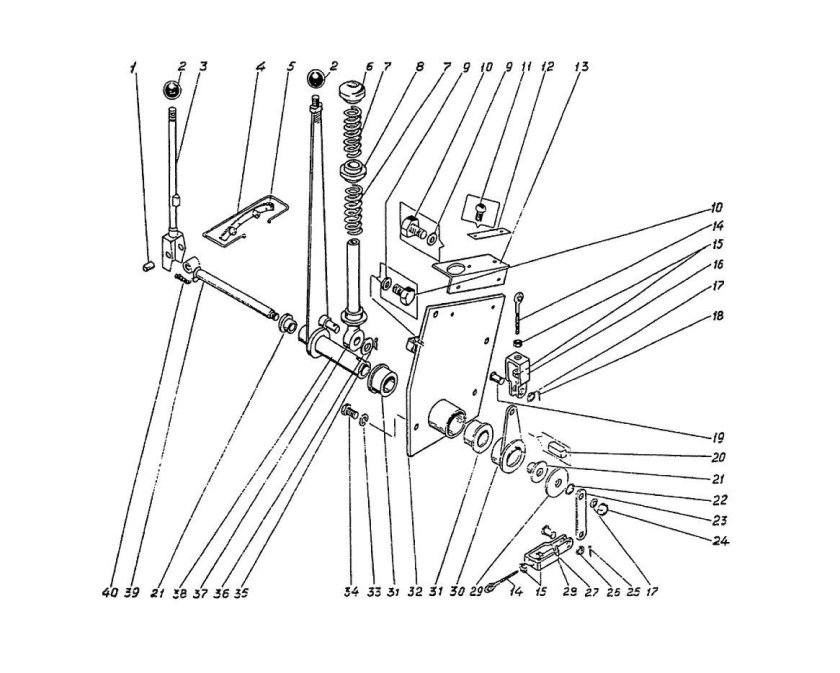 ЭО 2621 рычаги управления