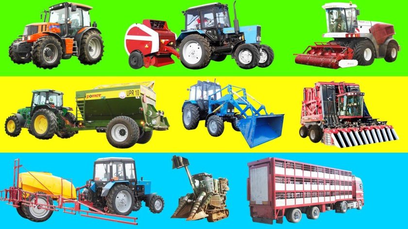 Сельскохозяйственная техника для детей
