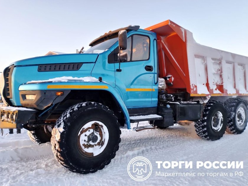 Самосвал урал 55571-72