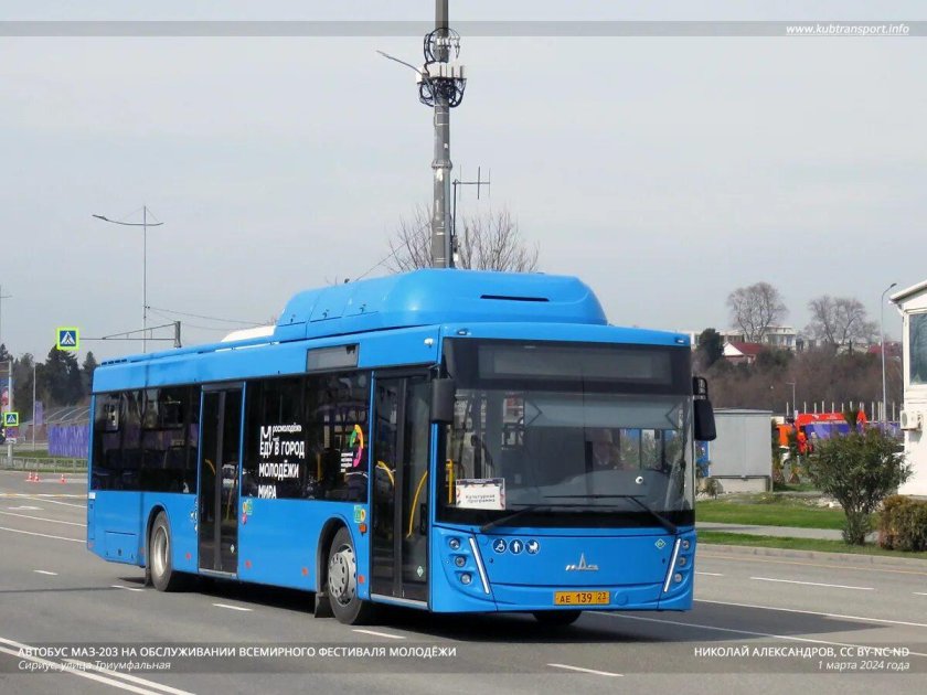 Автобус маз 203