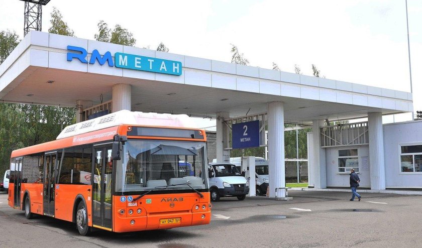 ЛИАЗ на газомоторном топливе