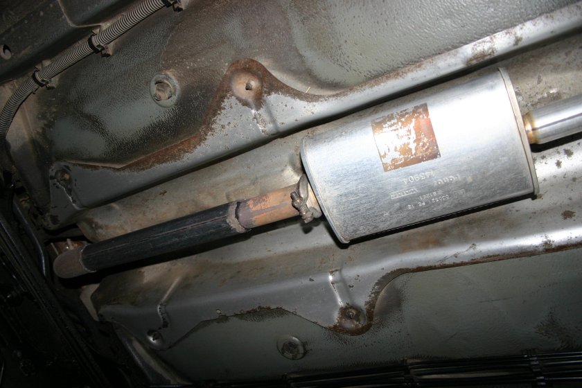 Пламегаситель вместо катализатора Пежо 406