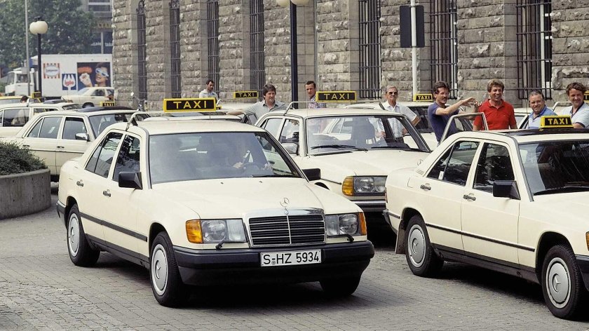 W124 такси Берлин
