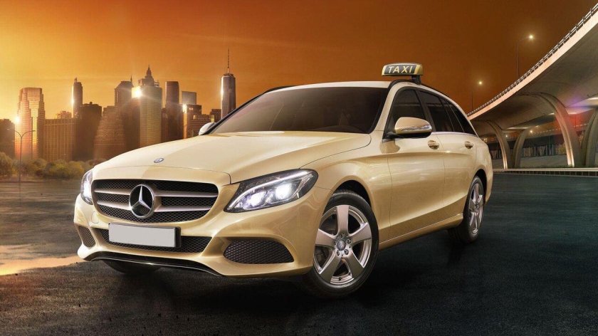 Мерседес 212 в такси