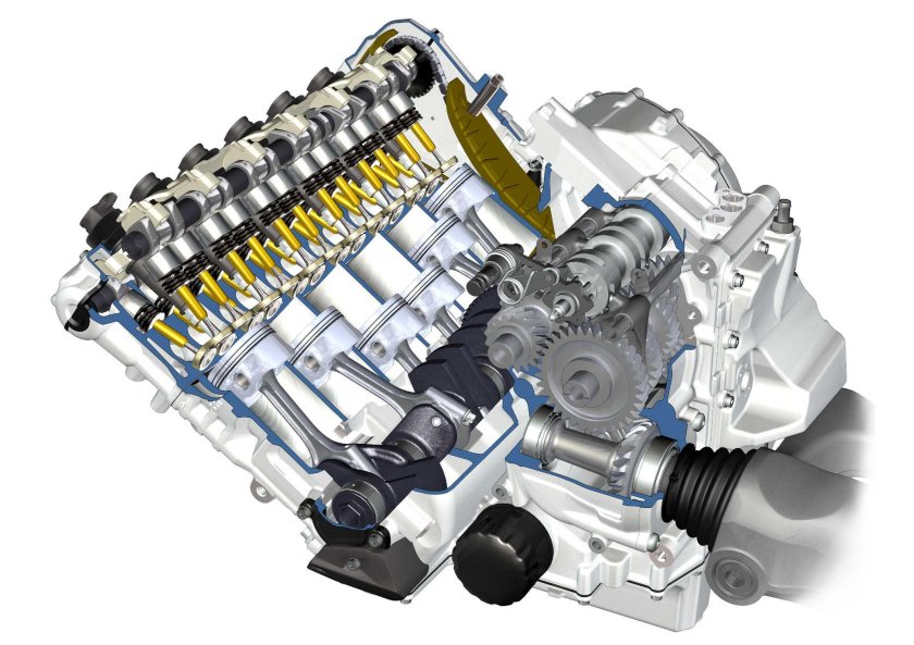 BMW GTL 1600 двигатель