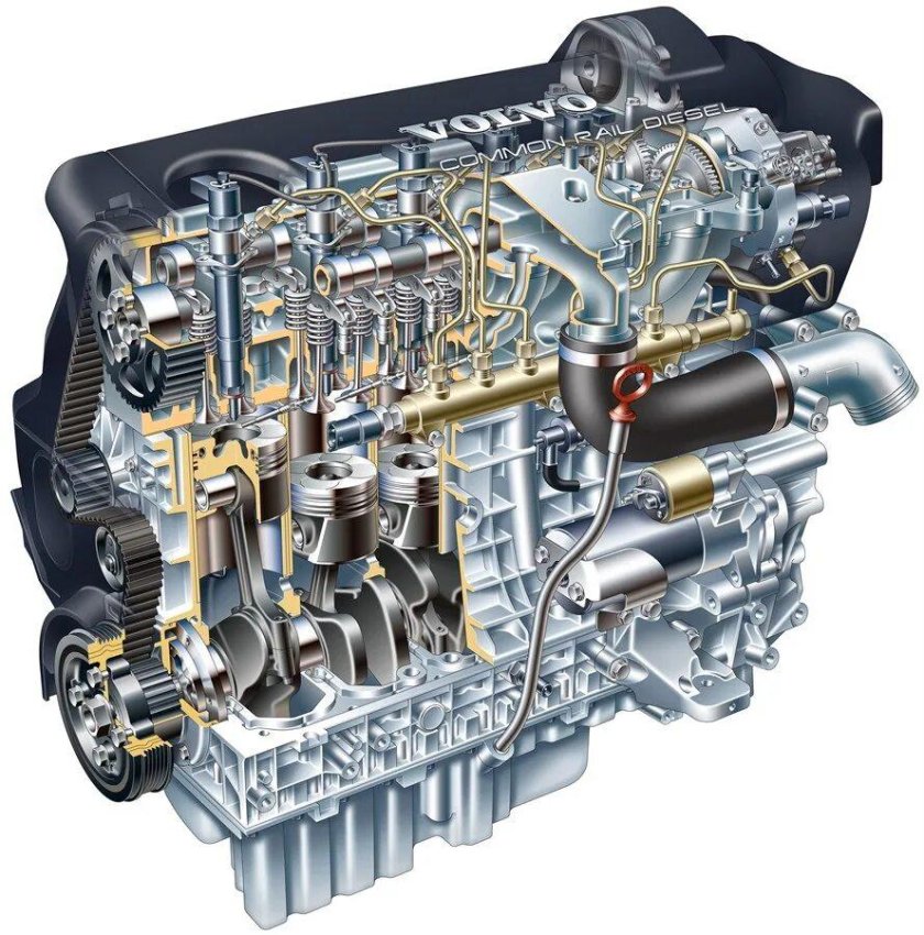 Двигатель Volvo дизель d5