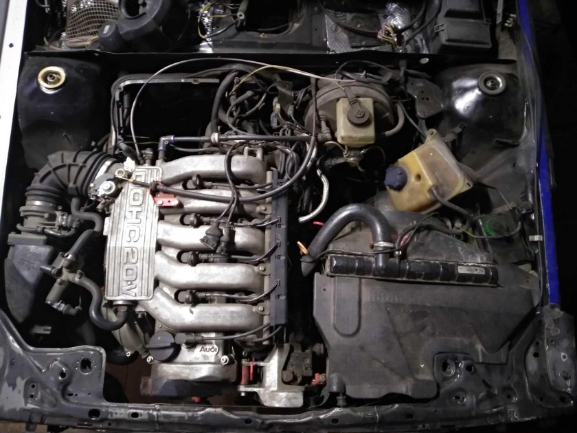 Двигатель 5 цилиндров Ауди 2.5