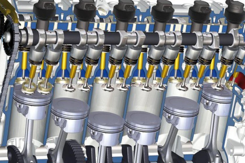 Поршневой двигатель внутреннего сгорания