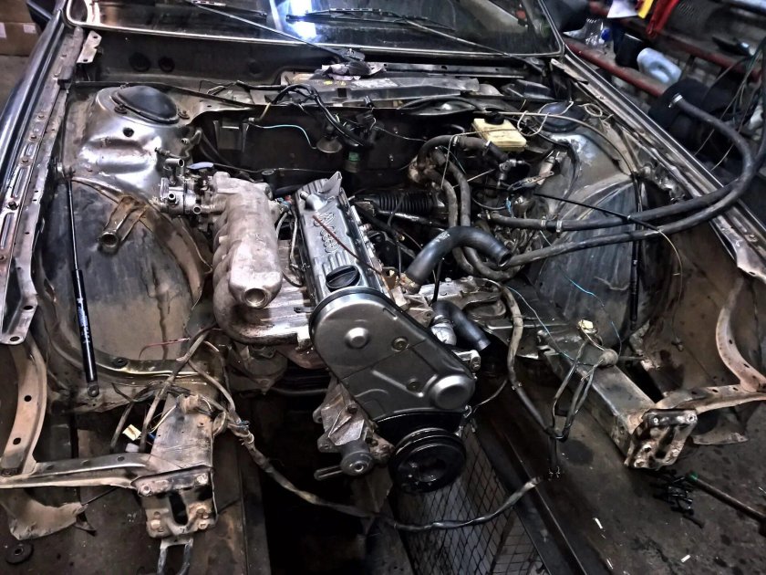 Мотор Audi 100 5 цилиндров