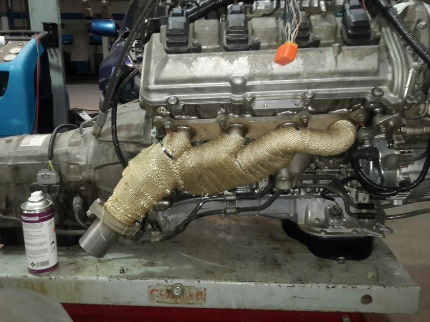 1uz Fe выпускные коллектора