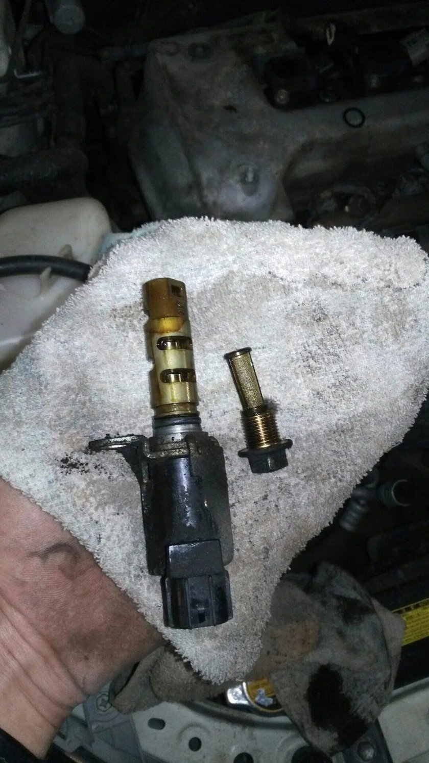 Фильтр клапана VVT ix35 2010 года