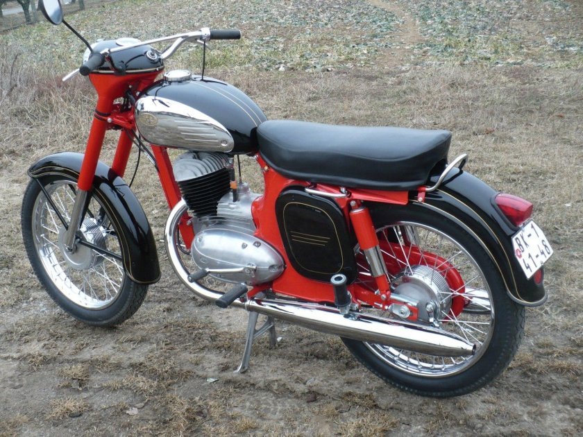 Ява 250 одноцилиндровая