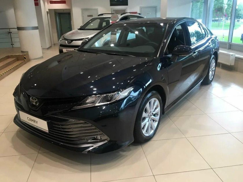 Тойота Камри xv70 чёрный 2.5 Элеганс Сэйфети