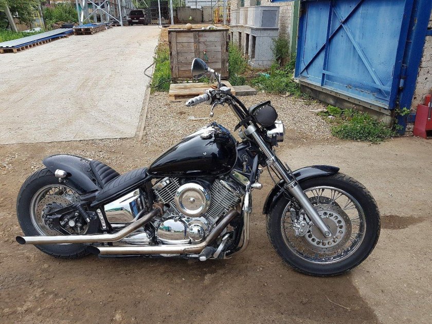 Yamaha XVS 650 Drag Star бобер