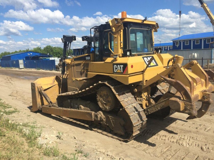 Бульдозер Катерпиллер д-6