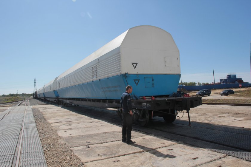 Вагон для перевозки ракет