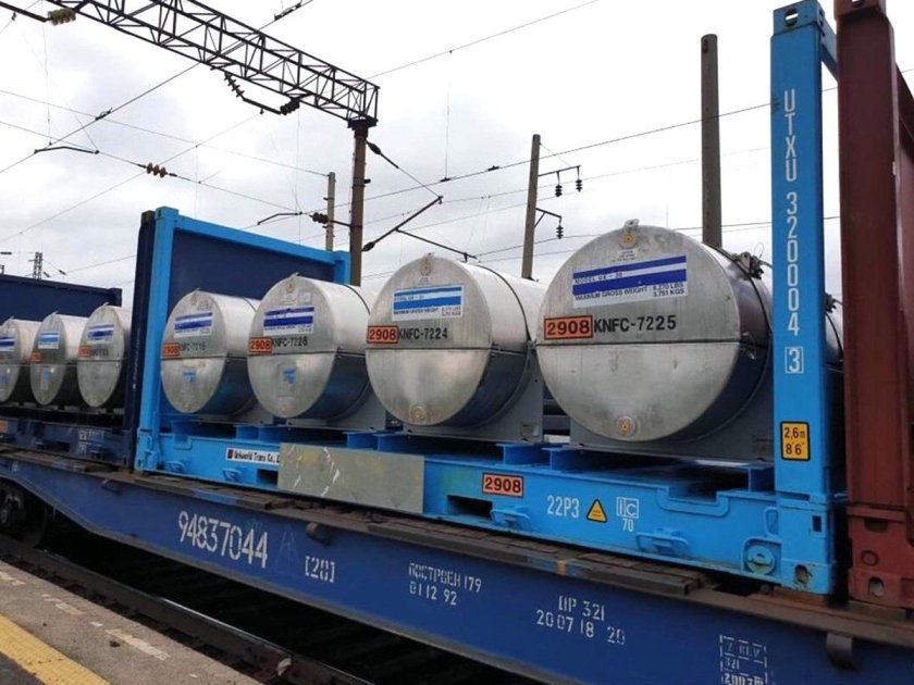 Контейнер для радиоактивных материалов