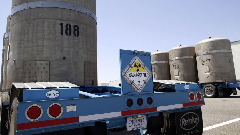 Грузовик с ядерными отходами