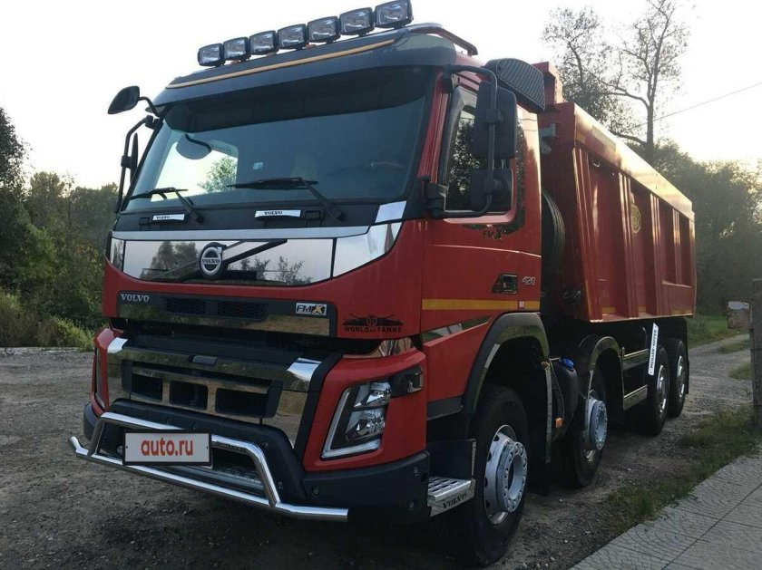 Volvo fm 6х4 самосвал