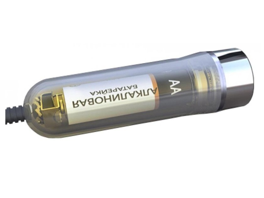 Эхолот Практик Эр-6 батарейный отсек