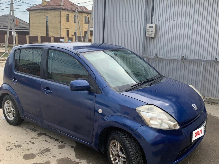 Тойота пассо 2005 синяя