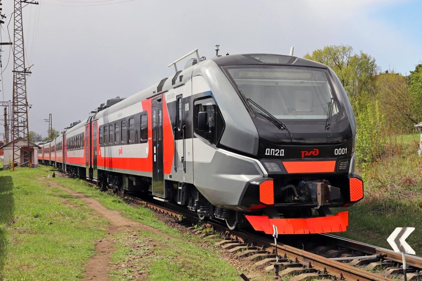 Электропоезд эп 2 д