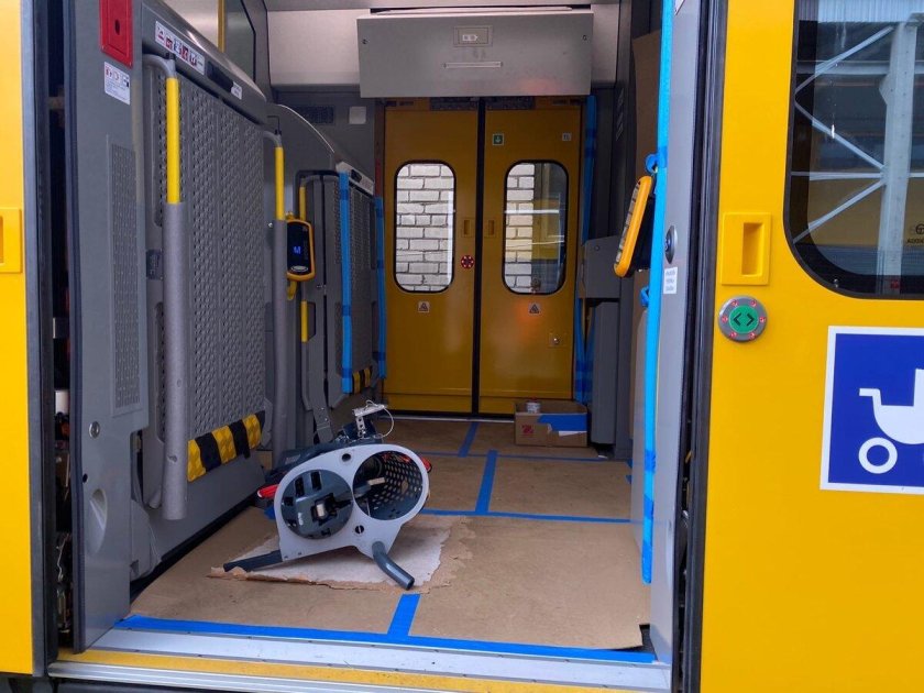 Сцепка Шарфенберга на трамвае