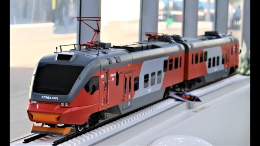 Электропоезде эп5да «Трансмашхолдинг»