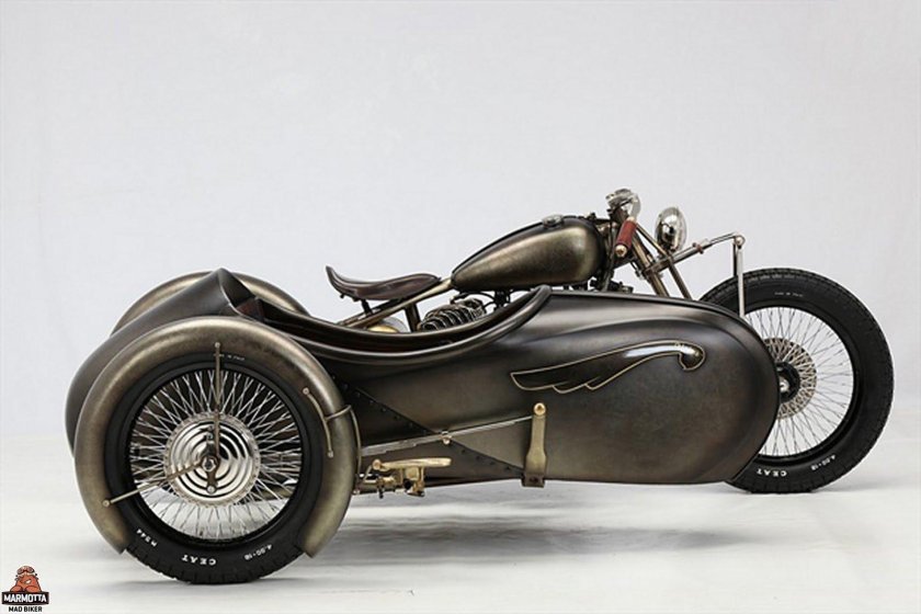 Харлей Дэвидсон с коляской